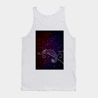 Space chameleon Tank Top